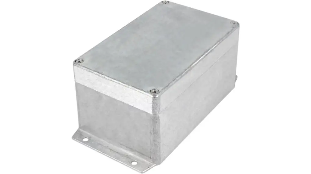 Produktfoto 1 von RND RND 455; Gehäuse; Aluminiumlegierung Geflanscht IP65 Breite 100 mm Höhe 81 mm Länge 160 mm