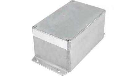 Produktfoto 1 von RND RND 455; Gehäuse; Aluminiumlegierung Geflanscht IP65 Breite 100 mm Höhe 81 mm Länge 160 mm