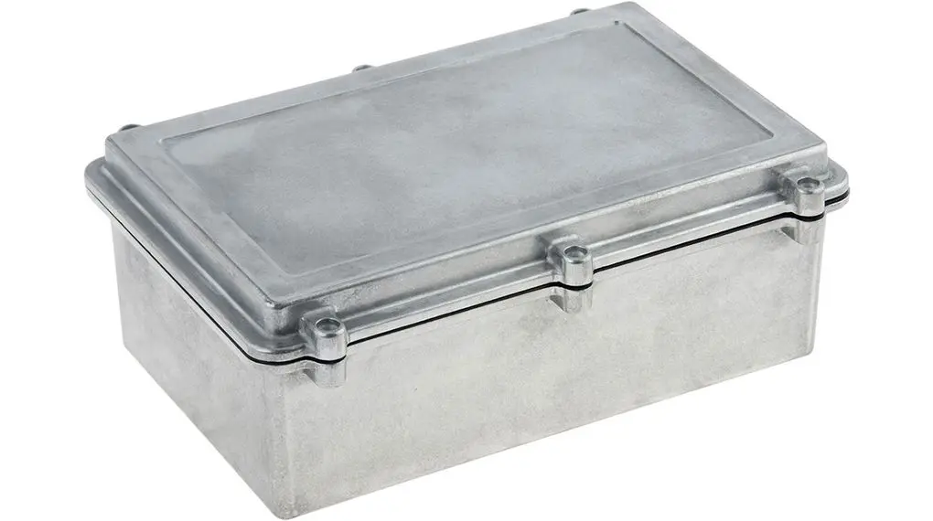 Produktfoto 1 von RND RND 455; Gehäuse; Aluminiumlegierung; Silber IP40 Breite 173 mm Höhe 100 mm Länge 274 mm