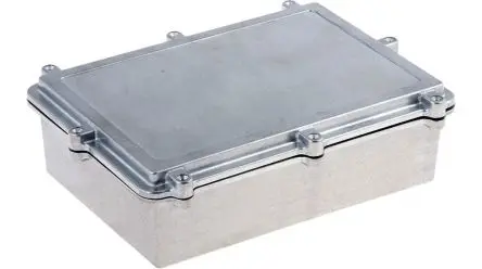Produktfoto 1 von RND RND 455; Gehäuse; Aluminiumlegierung; Silber IP67 Breite 182 mm Höhe 90 mm Länge 262 mm