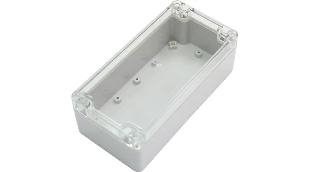 Produktfoto 1 von RND RND 455 Leiterplattengehäuse, Polycarbonat 15 mm, 73 mm 153 mm