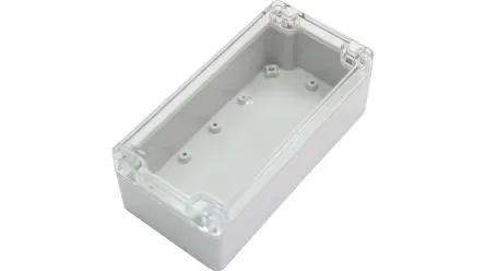 Produktfoto 1 von RND RND 455 Leiterplattengehäuse, Polycarbonat 15 mm, 73 mm 153 mm
