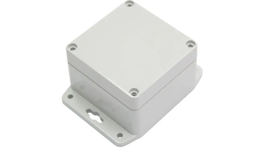 Produktfoto 1 von RND RND 455 Leiterplattengehäuse, Polycarbonat 15 mm, 80 mm 82 mm