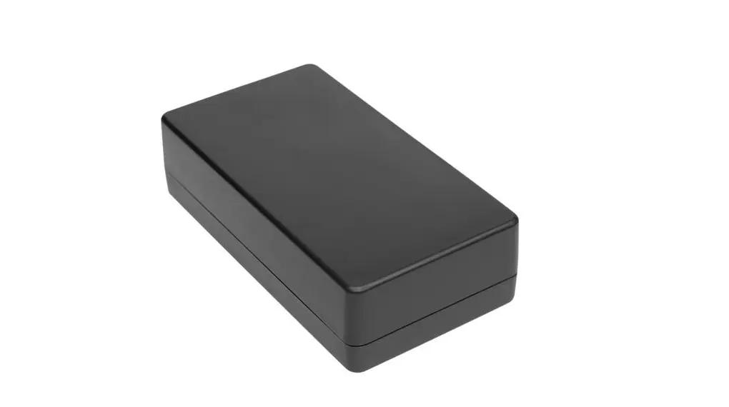 Produktfoto 1 von RND RND 455; Gehäuse; ABS; Schwarz IP40 Breite 79.1 mm Höhe 37.2 mm Länge 148.4 mm
