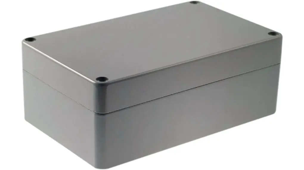 Produktfoto 1 von RND RND 455; Gehäuse; Aluminium; Hellgrau IP65 Breite 100 mm Höhe 60 mm Länge 160 mm