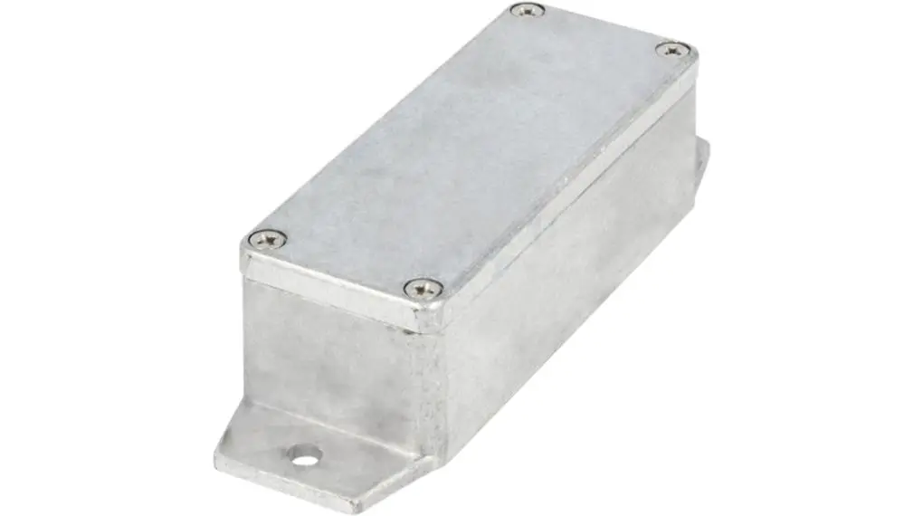 Produktfoto 1 von RND RND 455; Gehäuse; Aluminiumlegierung; Aluminium Geflanscht IP65 Breite 36 mm Höhe 30 mm Länge 90 mm
