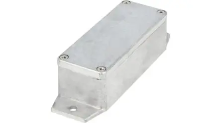 Produktfoto 1 von RND RND 455; Gehäuse; Aluminiumlegierung; Aluminium Geflanscht IP65 Breite 36 mm Höhe 30 mm Länge 90 mm