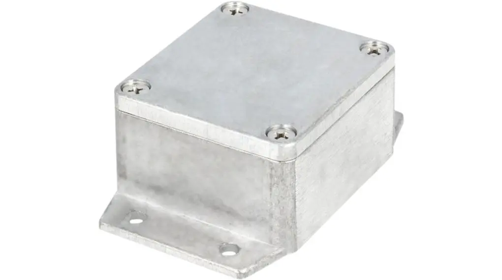 Produktfoto 1 von RND RND 455; Gehäuse; Aluminiumlegierung Geflanscht IP65 Breite 58 mm Höhe 35 mm Länge 64 mm