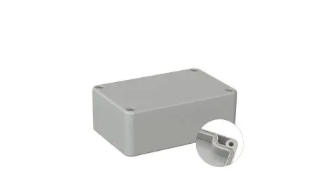 Produktfoto 1 von RND RND 455; Gehäuse; ABS; Grau IP67 Breite 56 mm Höhe 29 mm Länge 90 mm
