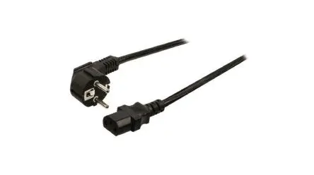 Produktfoto 1 von RND H05VV-F Netzkabel, 3-adrig Schwarz /Ø 7 mm Außen-ø , 5 m, 250V, Polyvinylchlorid