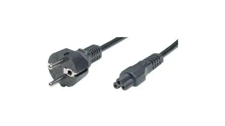Produktfoto 1 von RND H05VV-F Netzkabel, 3-adrig Schwarz /Ø 6.5 mm Außen-ø , 1.5 m, 250V, Polyvinylchlorid