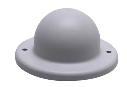Produktfoto 1 von Huber+Suhner Kuppelförmig WLAN WiFi-Antenne Außen- / 4 dBi Typ N Buchse Buchse Rundstrahl