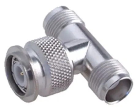 Produktfoto 1 von Huber+Suhner Koaxadapter, 50 Ω, T, 11GHz Stecker Buchse Nennspannung