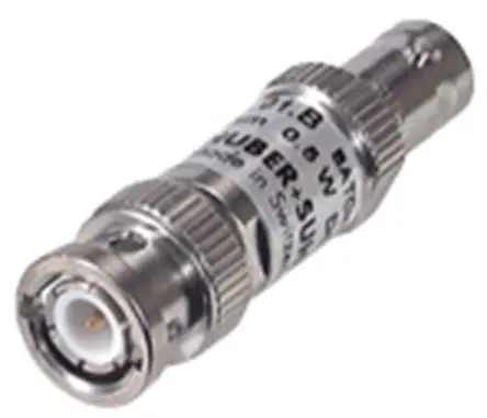 Produktfoto 1 von Huber+Suhner BNC-Steckverbinder, BNC, 50 Ω, Gerade Low Power Version, 1GHz, 0.4 W