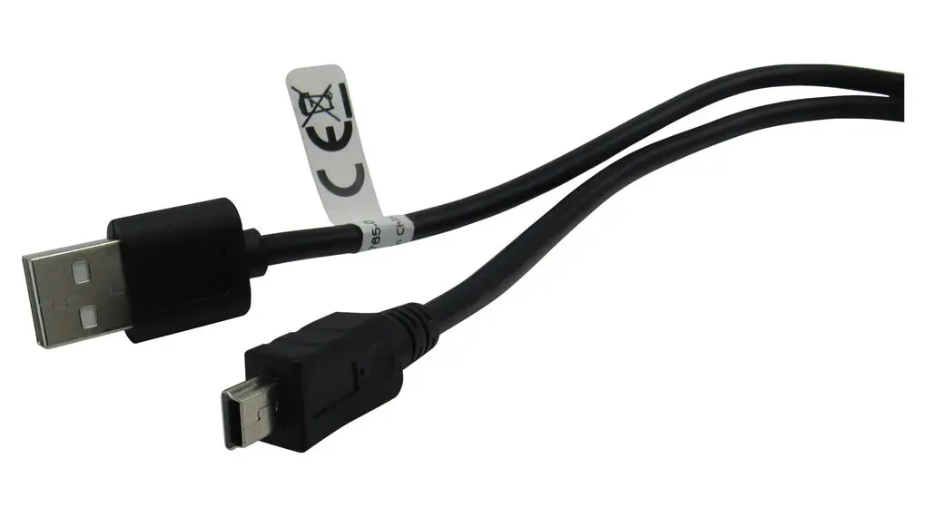 Produktfoto 1 von Mini USB 2.0 cable 1.8m Black