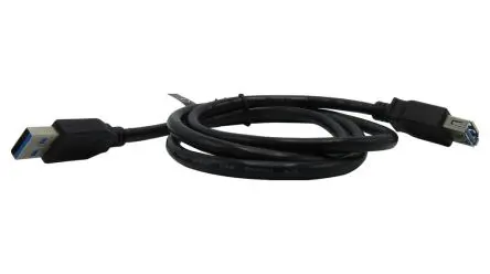 Produktfoto 1 von RND Stecker RND 765 USB-Kabel, USB 3, Typ A Buchse / USB 3, Typ A, 1000 mm USB 3.0 Schwarz