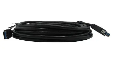 Produktfoto 1 von RND Stecker RND 765 USB-Kabel, USB 3, Typ A Buchse / USB 3, Typ A, 5000 mm USB 3.0 Schwarz