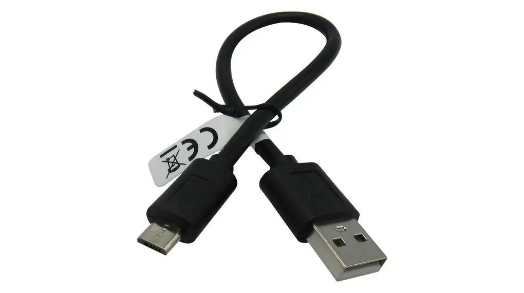 Produktfoto 1 von USB 2.0 micro-B OTG cable 0.2 m Black