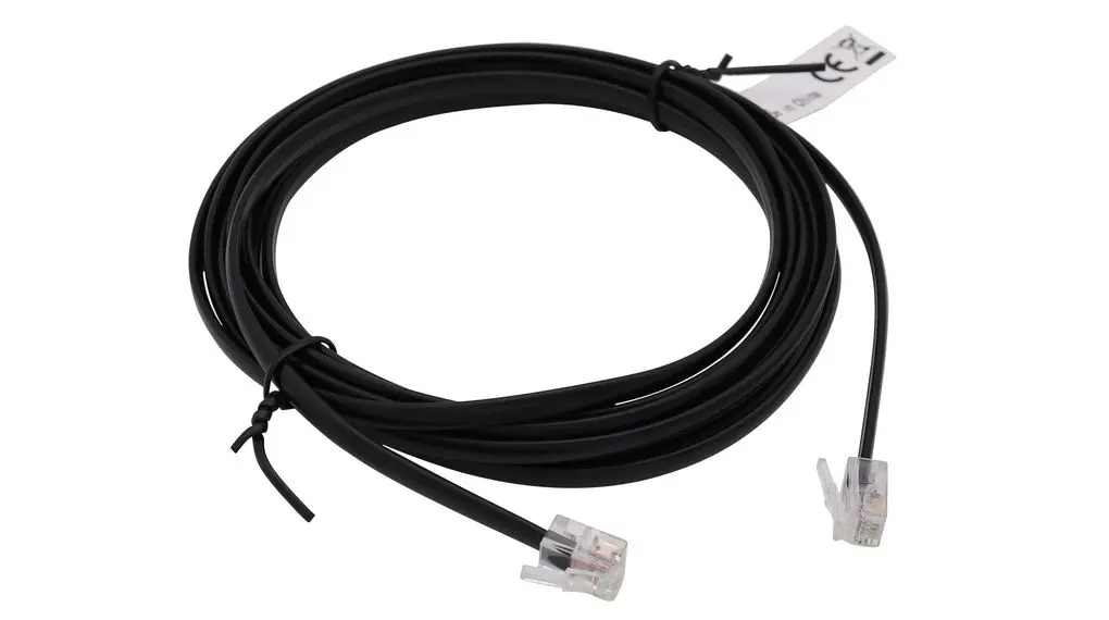 Produktfoto 1 von RND Schwarz 10 m Polyvinylchlorid
