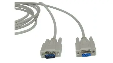 Produktfoto 1 von RND RND Serielles Kabel / D-Sub, 9-polig Stecker / D-Sub 9-polig Buchse, 3 m, Grau, RoHS