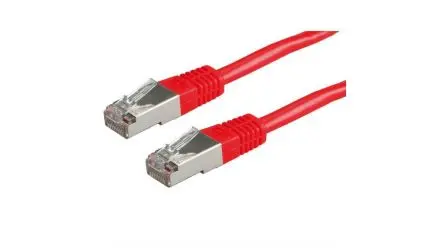 Produktfoto 1 von RND RND 765 Kat. 6 Ethernet-Kabel, 5 m, Rot, A RJ45, Gerade Stecker, B Gerade Stecker SF/UTP, Polyvinylchlorid