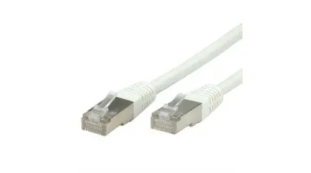 Produktfoto 1 von RND RND 765 Kat. 6 Ethernet-Kabel, 5 m, Weiß, A RJ45, Gerade Stecker, B Gerade Stecker SF/UTP, Polyvinylchlorid
