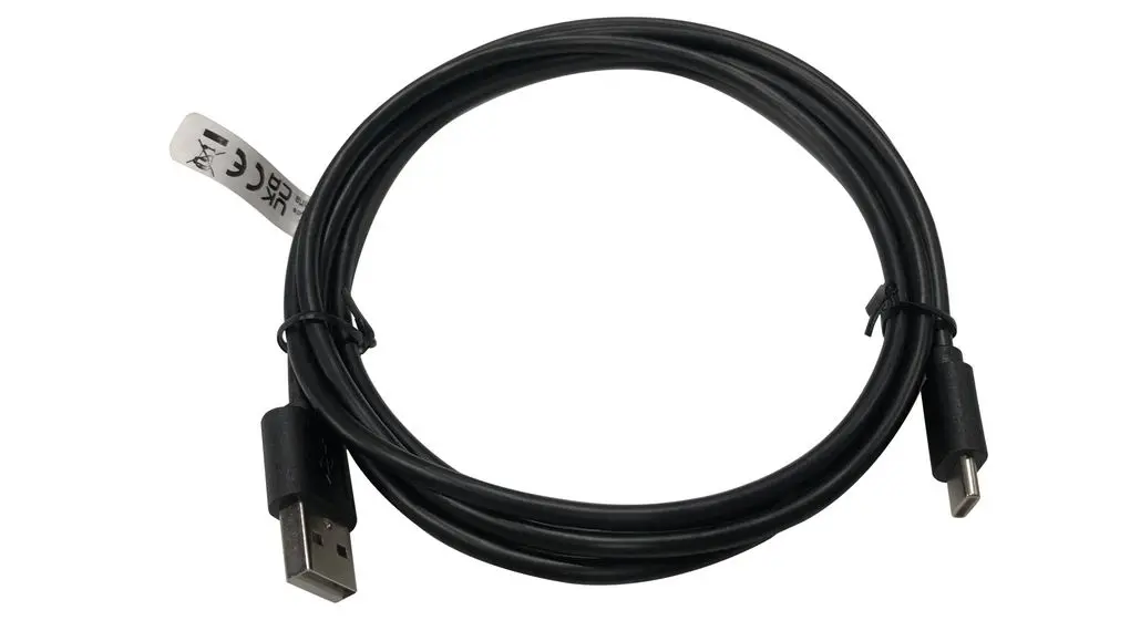 Produktfoto 1 von RND USB-Kabel, USBA / USB C, 2m USB 2.0