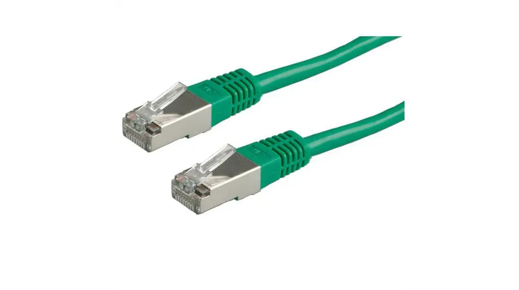 Produktfoto 1 von RND RND 765 Kat. 6 Ethernet-Kabel, 2 m, Grün, A RJ45, Gerade Stecker, B Gerade Stecker SF/UTP, Polyvinylchlorid