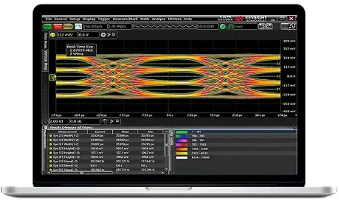 Produktfoto 1 von Keysight Technologies Oszilloskop-Software, Oszilloskopische Analyse für Infiniium-Reihe