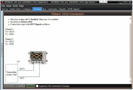 Produktfoto 1 von Keysight Technologies Oszilloskop-Software, Anwendungssoftware für Konformitätstests für Infiniium-Reihe