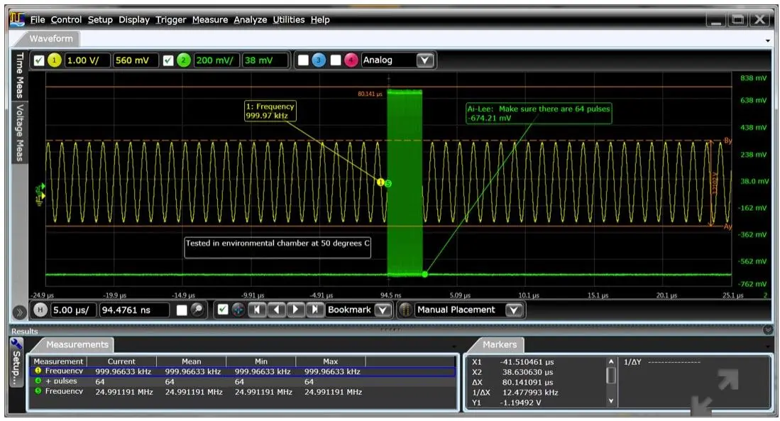 Produktfoto 1 von Keysight Technologies Oszilloskop-Software, Oszilloskopische Analyse für Infiniium-Reihe
