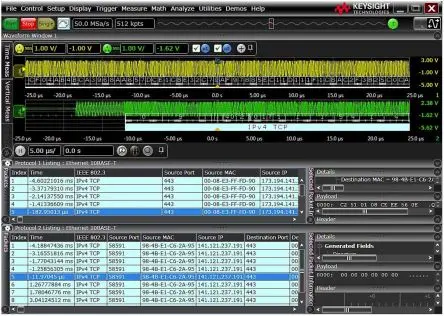 Produktfoto 1 von Keysight Technologies Oszilloskop-Software, Koaxial für Infiniium-Reihe
