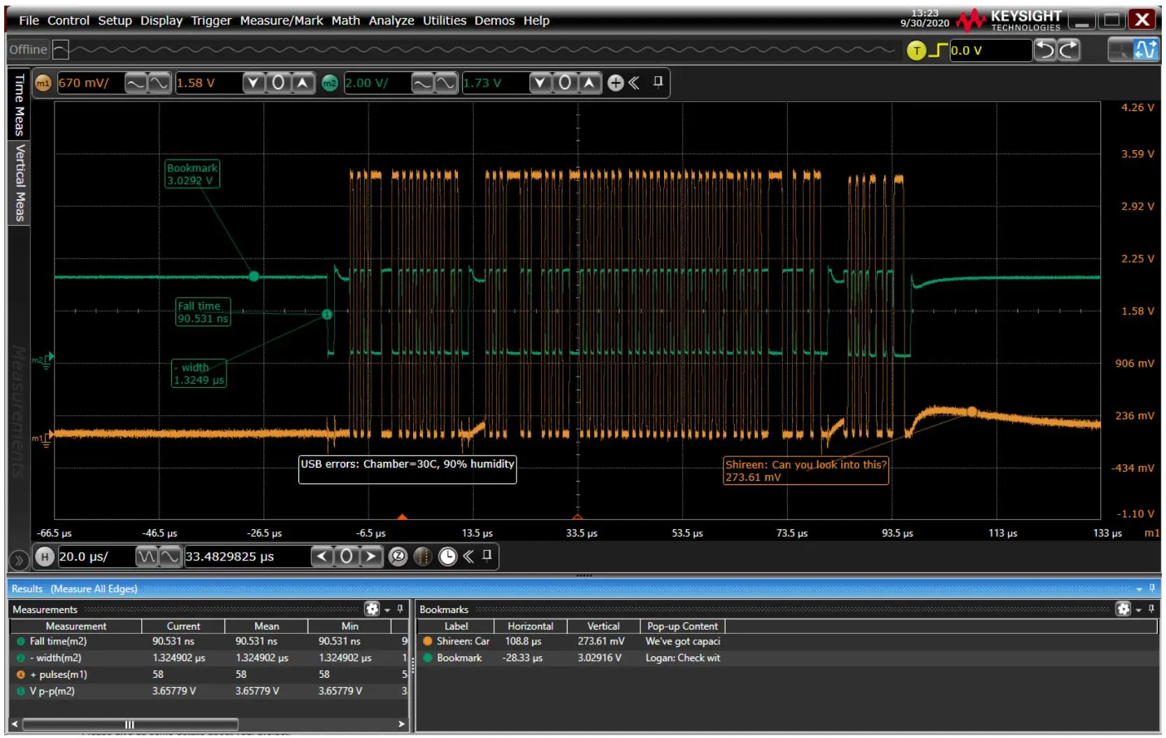 Produktfoto 1 von Keysight Technologies Oszilloskop-Software, Oszilloskopische Analyse für Infiniium-Reihe