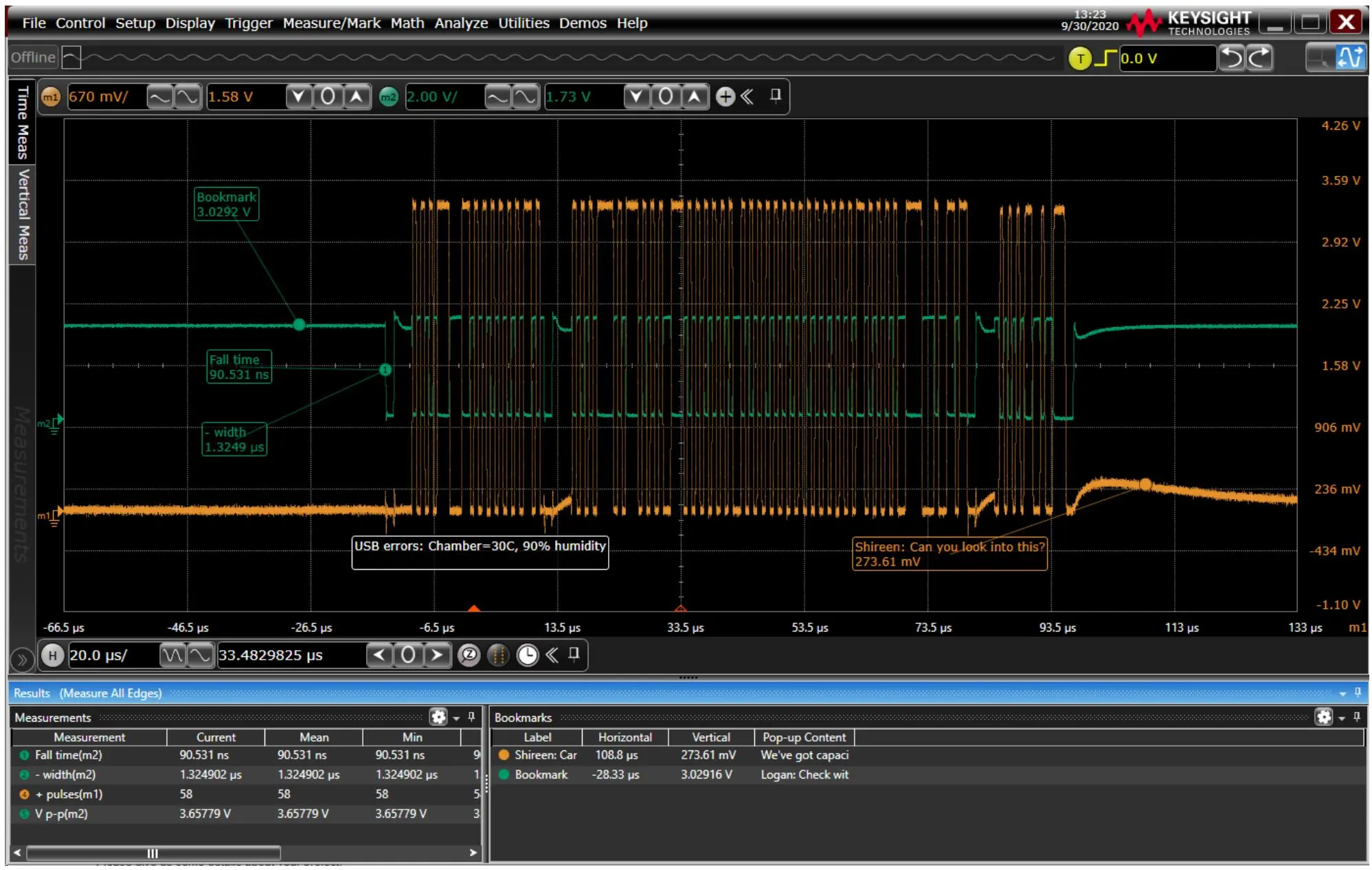 Produktfoto 1 von Keysight Technologies Oszilloskop-Software, Oszilloskopische Analyse für Infiniium-Reihe