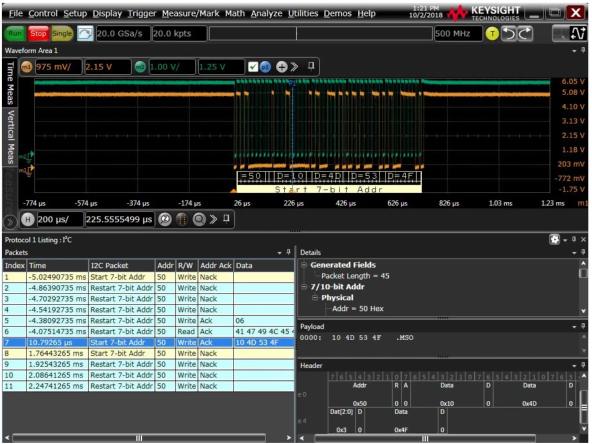 Produktfoto 1 von Keysight Technologies Oszilloskop-Software, Eingebaut für Infiniium-Reihe