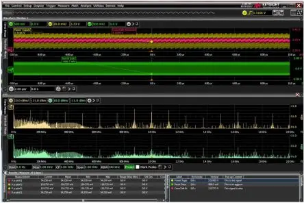 Produktfoto 1 von Keysight Technologies Oszilloskop-Software, Software zur Analyse der Stromintegrität für Infiniium-Reihe