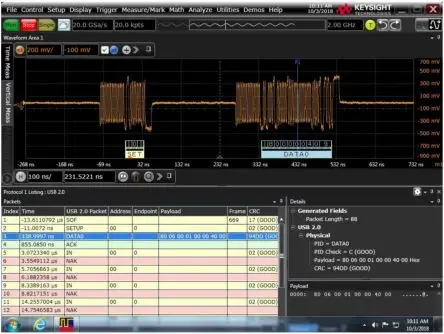 Produktfoto 1 von Keysight Technologies Oszilloskop-Software, Typ F - Deutscher Schutzleiterkontakt für Infiniium-Reihe