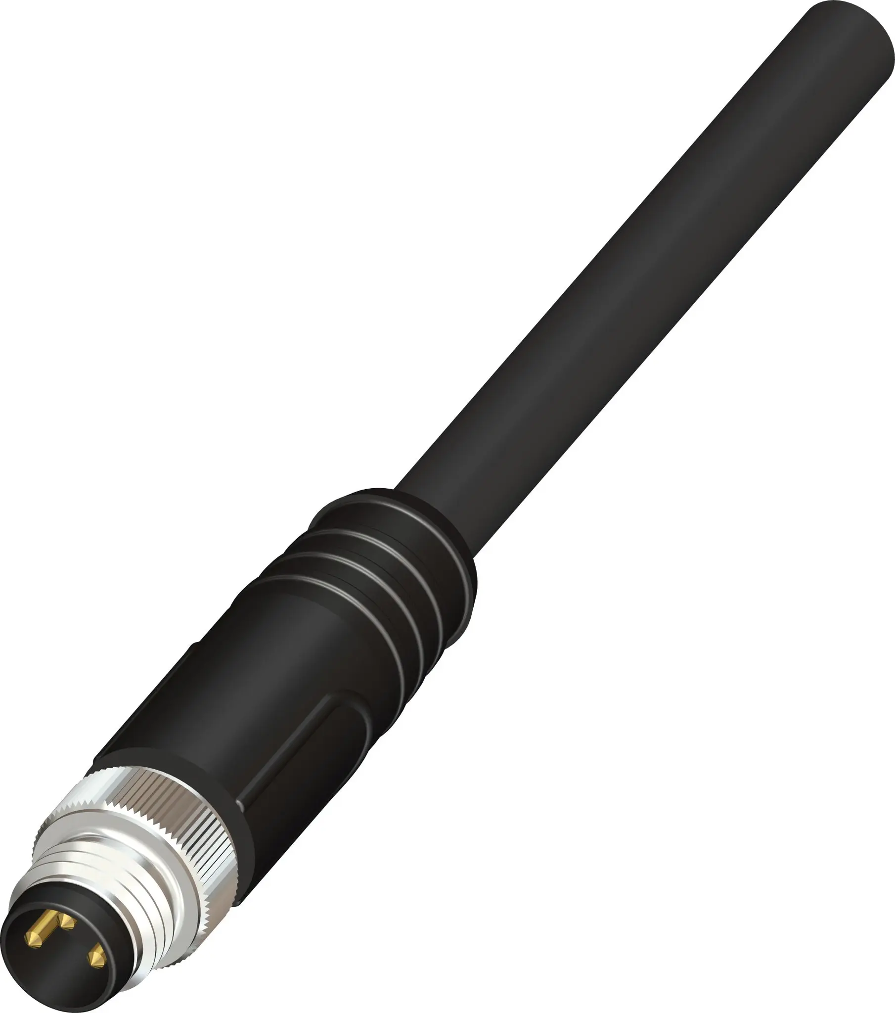 Produktfoto 1 von RS PRO, 3-polig Steuerleitung, M8, Gerade Stecker, Länge 2 m