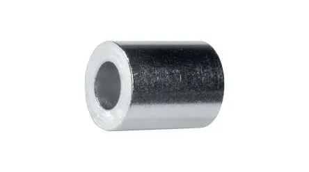 Produktfoto 1 von S.A Bourqui Jean Messing vernickelt Zylindrisch Abstandhalter, Ø 3.2 mm x 6 mm Außen-ø , Länge 6 mm