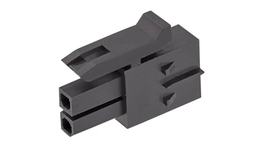 Produktfoto 1 von Molex 206461 Crimpkontaktgehäuse, Polyamid, Schwarz