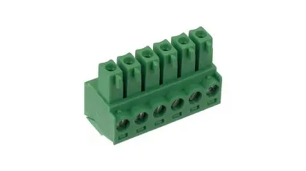 Produktfoto 1 von PTR HARTMANN AKZ1550 Leiterplattensteckverbinder Gerade, 5-polig / 1-reihig, Raster 3.81 mm