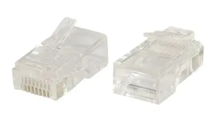 Produktfoto 1 von TUK Limited Stecker Cat3 Ethernet-Steckverbinder, 1-Port 8-polig Abgeschirmt Kabel