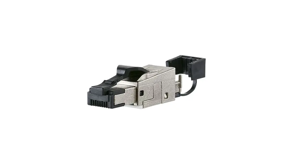 Produktfoto 1 von Metz Connect Stecker Ethernet-Steckverbinder, 1-Port Abgeschirmt Kabel