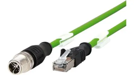 Produktfoto 1 von Metz Connect 142M, 4-polig Verbindungskabel, Gerade Stecker 8 / Gerade Stecker, Länge 1 m