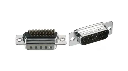 Produktfoto 1 von FCT from Molex 173113 D-Sub-Steckverbinder Horizontal, 27-polig, Panel Stecker