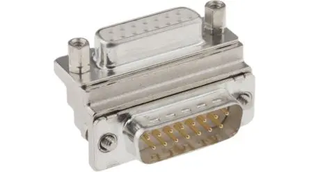 Produktfoto 1 von FCT from Molex Sub-D Adapter 15-Wege D-Sub Buchse Buchse D-Sub 15-polig Stecker Stecker