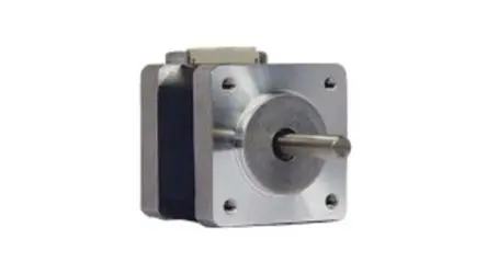 Produktfoto 1 von Moons 17-HD Schrittmotor 1.8 ° Schrittmotor 8V dc / 800mA 410mNm, 42.3 x 42.3 mm Wellen-Ø 5 mm