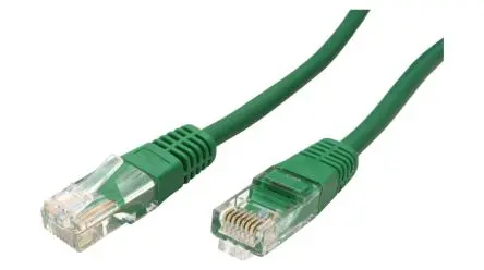 Produktfoto 1 von Roline Cat5e Cat5e Ethernet-Kabel, 5 m, Grün, A Gerade Stecker, B Gerade Stecker, Polyvinylchlorid Ungeschirmt