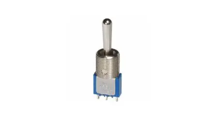 Produktfoto 1 von APEM Panel Kippschalter, Ein-Aus-Ein, 28 V dc, 250 V ac, Lötöse