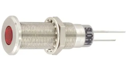 Produktfoto 1 von Sloan Rot Panel-LED, Lötöse 12V 8.2 mm, IP64
